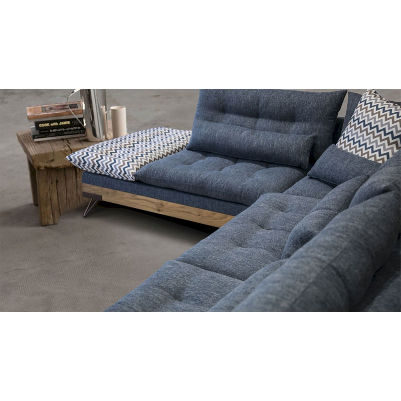 ΣΑΛΟΝΙ ΓΩΝΙΑ MELANIA ΜΕ ΤΑΜΠΟΥΡΕ 320x240x95 & 180x60 - Image 2