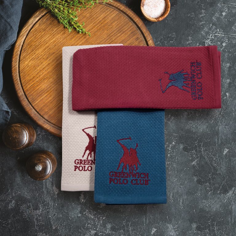 GREENWICH POLO CLUB ΠΕΤΣΕΤΕΣ ΚΟΥΖΙΝΑΣ ΣΕΤ 2TMX 40Χ60 2801 - Image 3