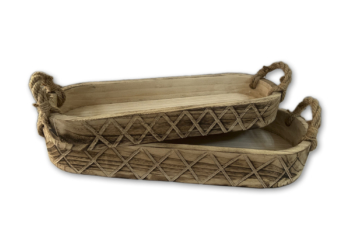 ΔΙΑΚΟΣΜΗΤΙΚΟ ΚΟΥΠ ΞΥΛΟ PAULWONIA 61Χ21Χ8cm