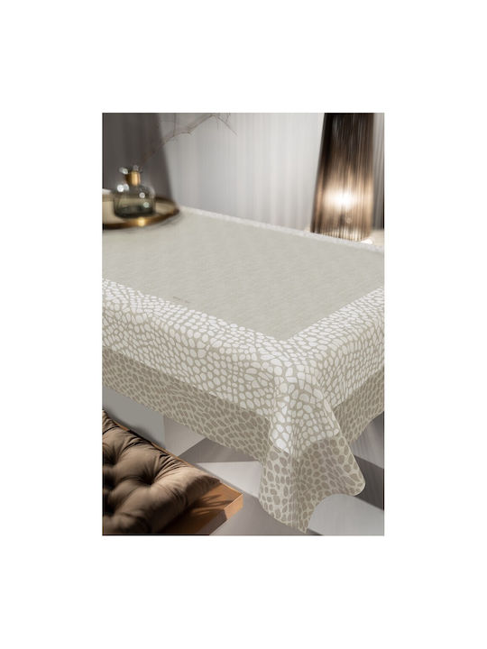 Saint Clair Τραπεζομάντηλο Αλέκιαστο 1047 Natural 145x220εκ.